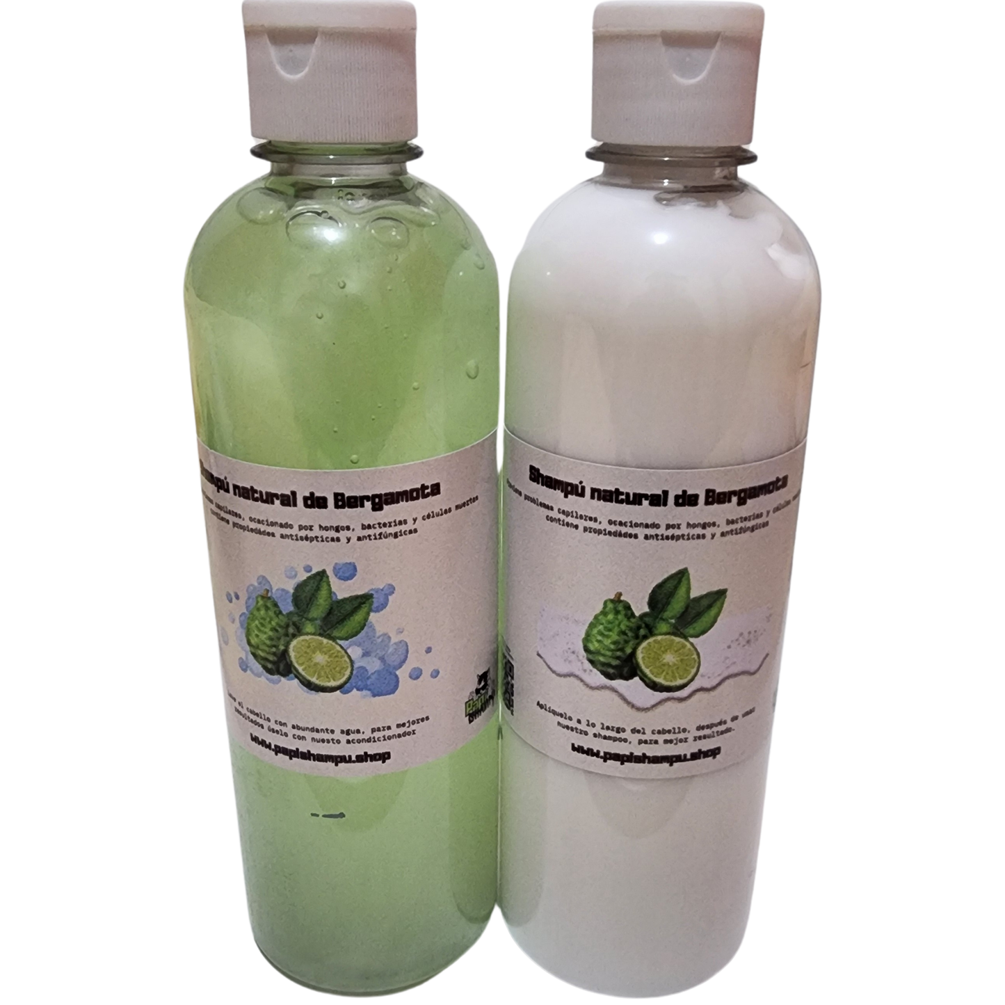 Pareja de Shampoo y Acondicionador Natural de Bergamota